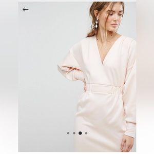 ASOS mini V-neck dress
